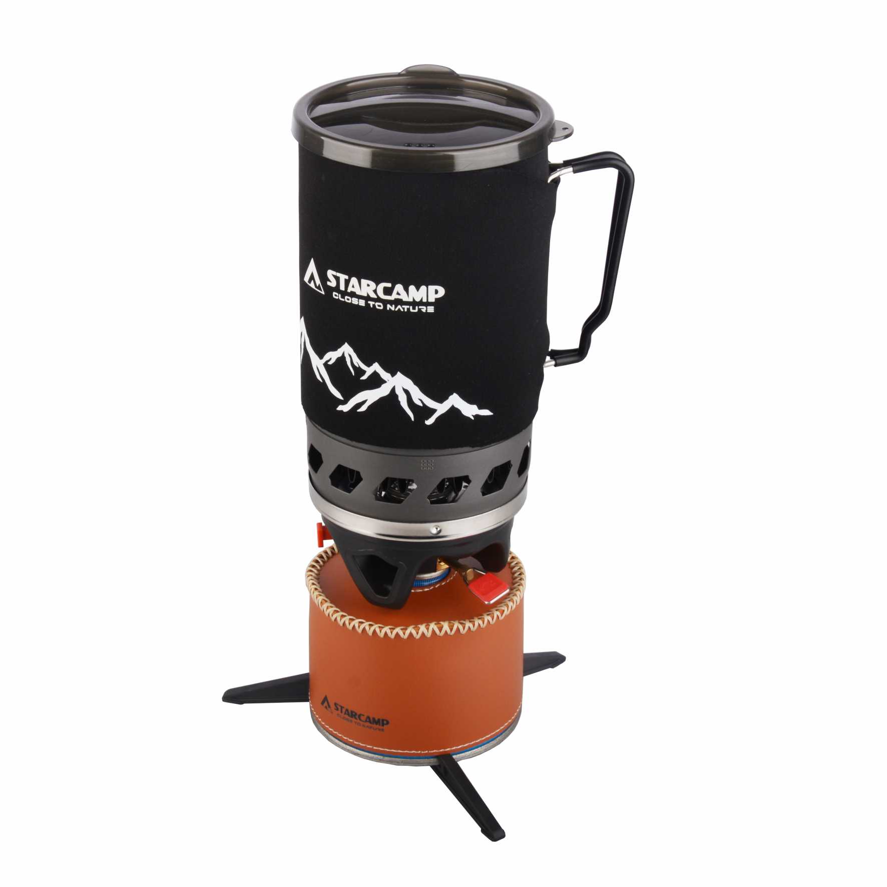 Camping Cooking Hob - STARCAMP 1400ml Zewnętrzna kuchenka gazowa Fastboil