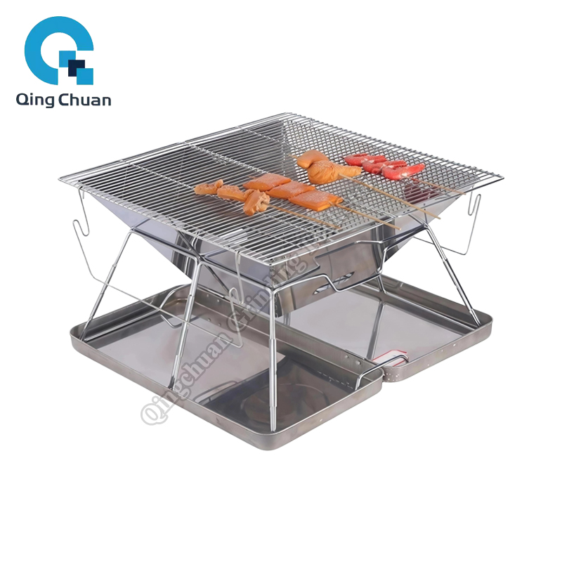 Camping Cooking Fire Stove - Grill kempingowy, piec na węgiel drzewny,