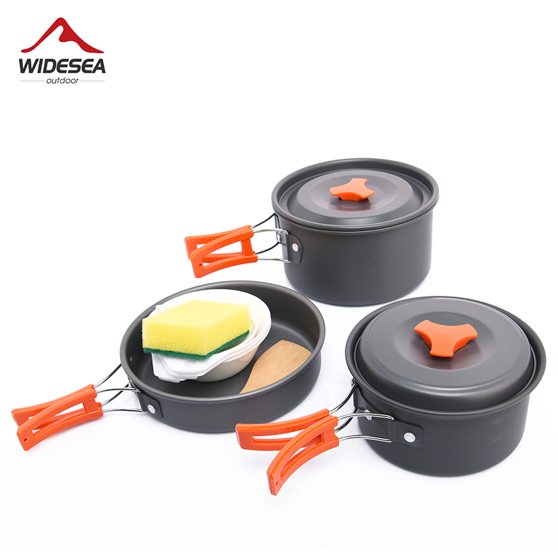 Camping Cooking Gear Set - Widesea Camping Outdoor Cookware Set Zastawa