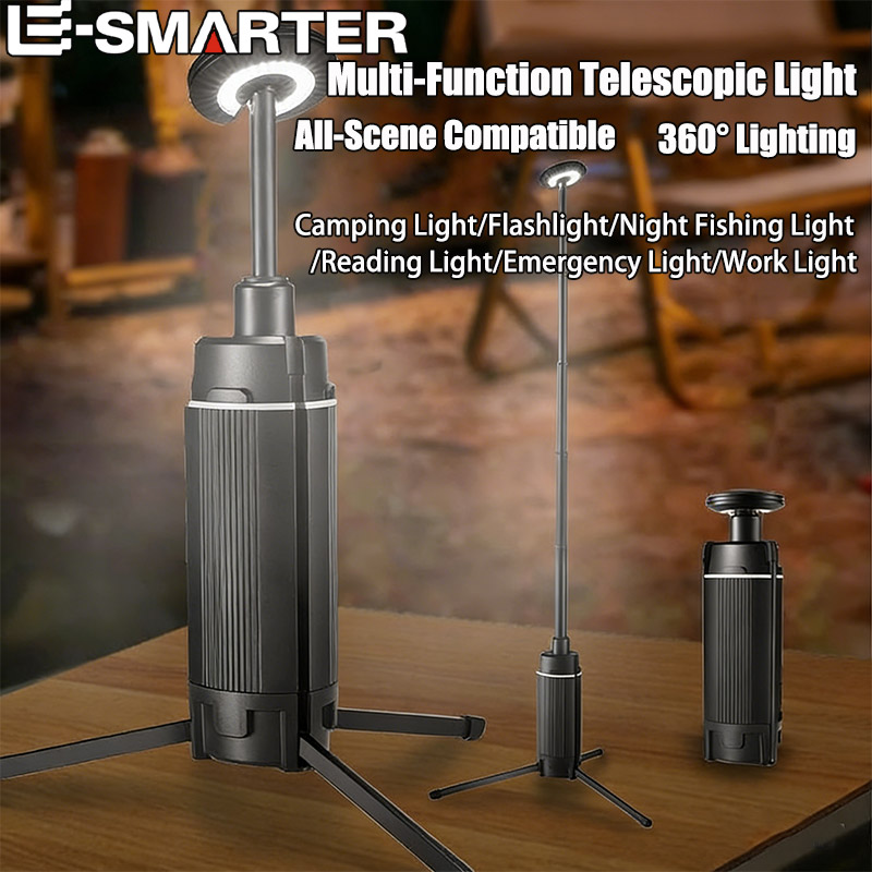 Camping Cooking Tent - Przenośna latarnia kempingowa teleskopowa lampa robocza